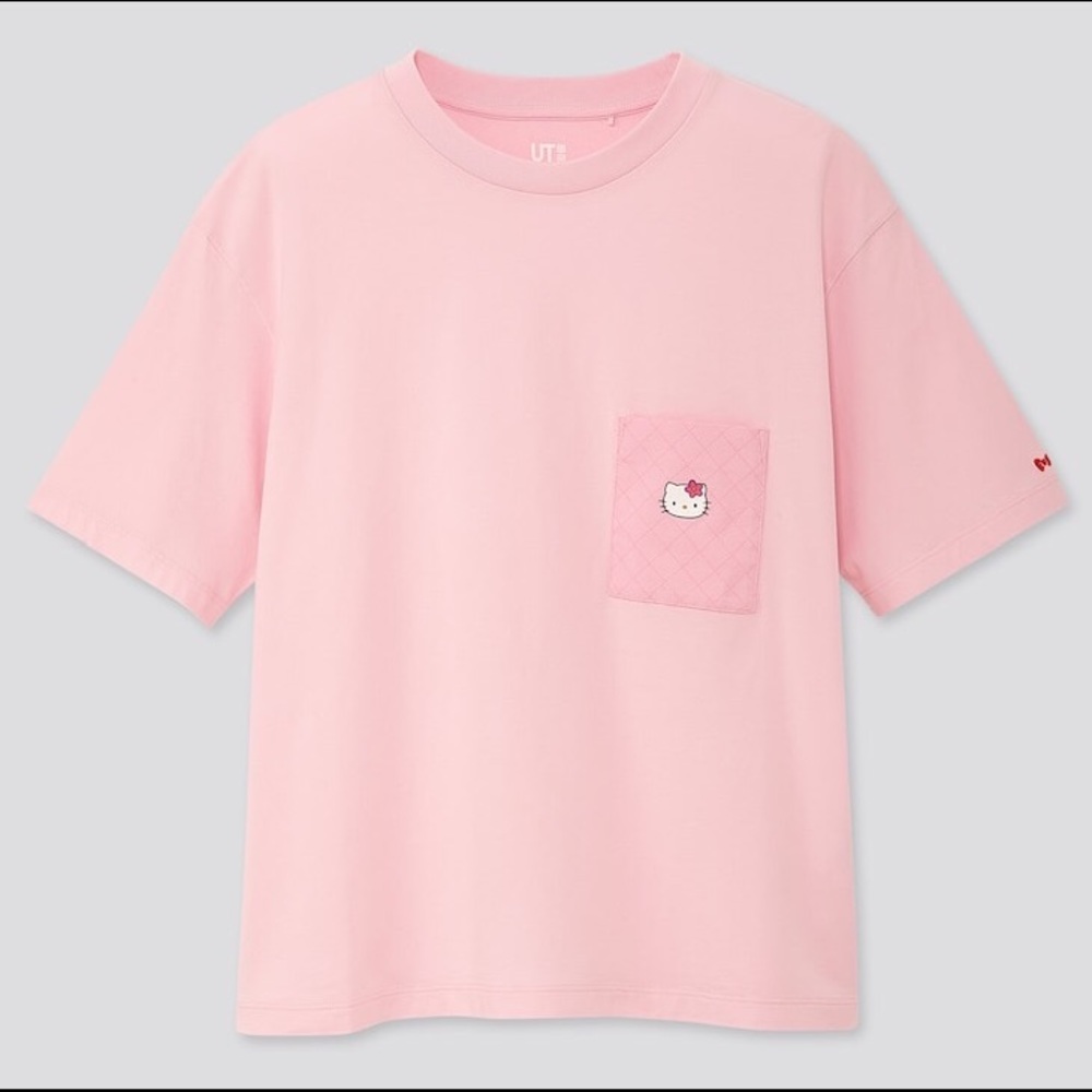Uniqlo Pink Hello Kitty Shirt